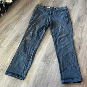 🏁 Pilcro and the letterpress  blue pants size 28